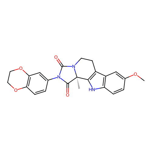 C23H21N3O5 structure