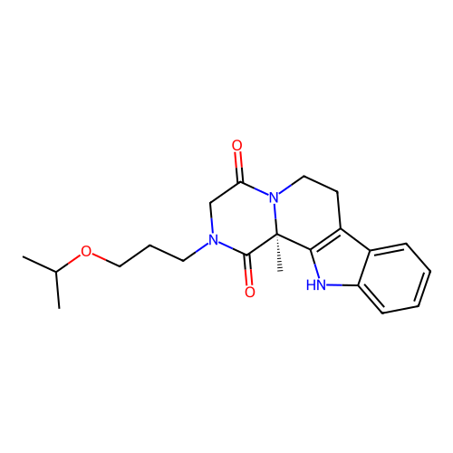 C21H27N3O3 structure