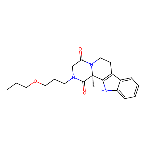C21H27N3O3 structure