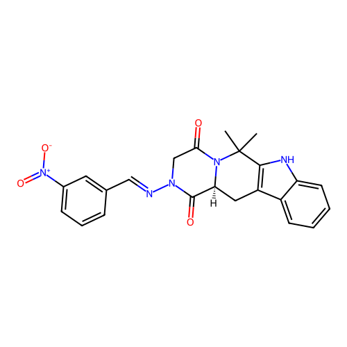 C23H21N5O4 structure