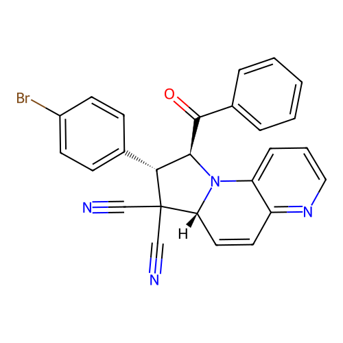 C26H17BrN4O structure