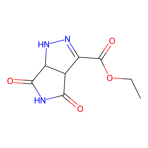 Ethyl 4,6-dioxo-1,3a,4,5,6,6a-hexahydropyrrolo[3,4-c]pyrazole-3-carboxylate structure