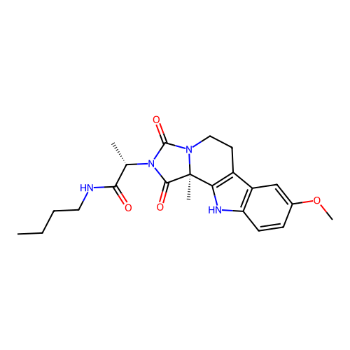 C22H28N4O4 structure