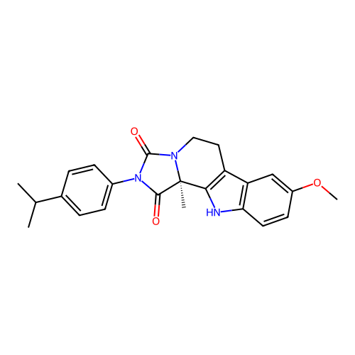 C24H25N3O3 structure