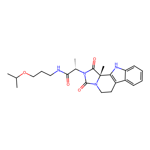 C23H30N4O4 structure