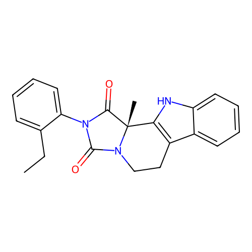 C22H21N3O2 structure