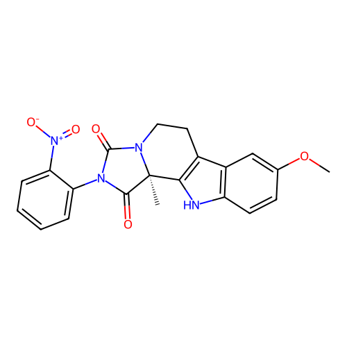 C21H18N4O5 structure