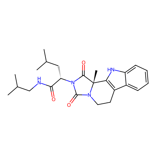C24H32N4O3 structure