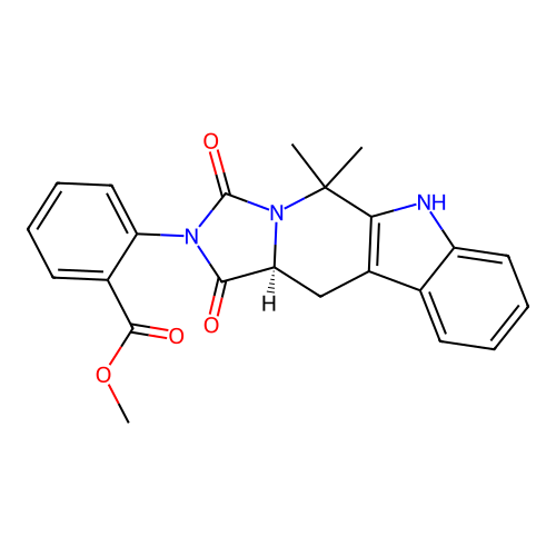 C23H21N3O4 structure