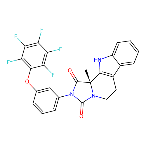 C26H16F5N3O3 structure
