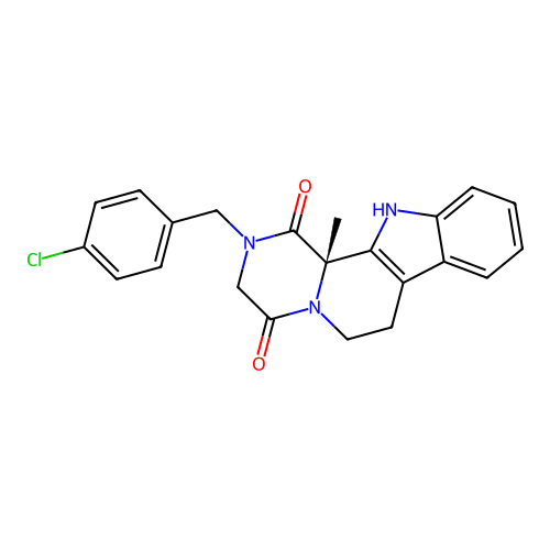C22H20ClN3O2 structure