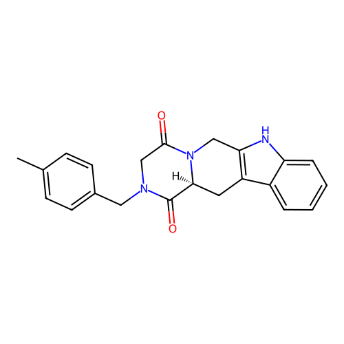 C22H21N3O2 structure