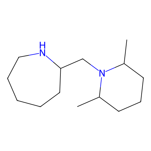 2-(((2R,6S)-2,6-dimethylpiperidin-1-yl)methyl)azepane structure