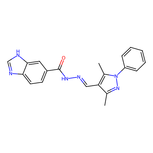C20H18N6O structure