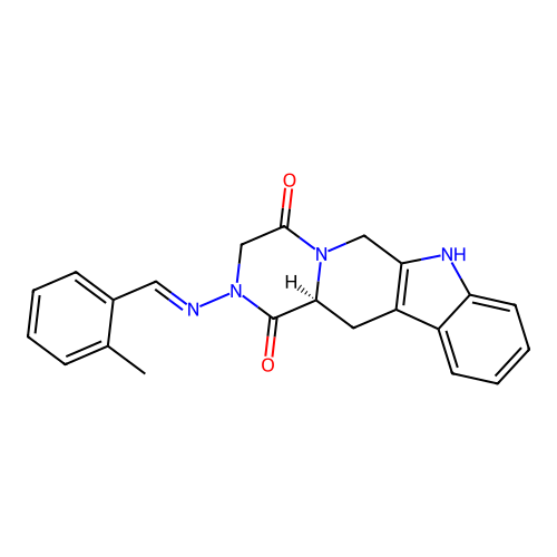 C22H20N4O2 structure
