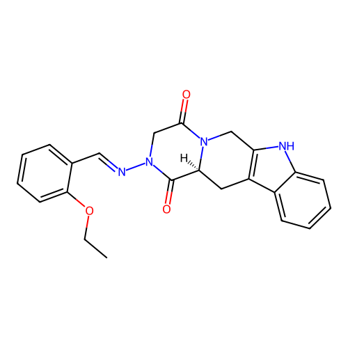 C23H22N4O3 structure