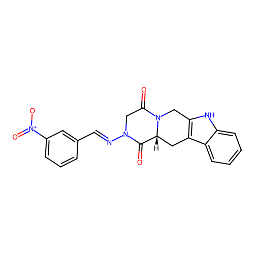 C21H17N5O4 structure