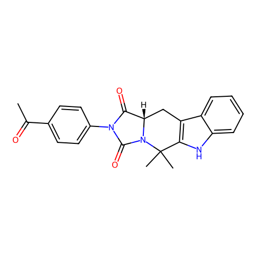 C23H21N3O3 structure