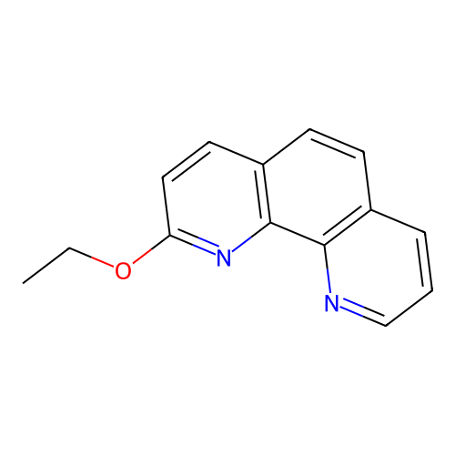 2-Ethoxy-1,10-phenanthroline structure