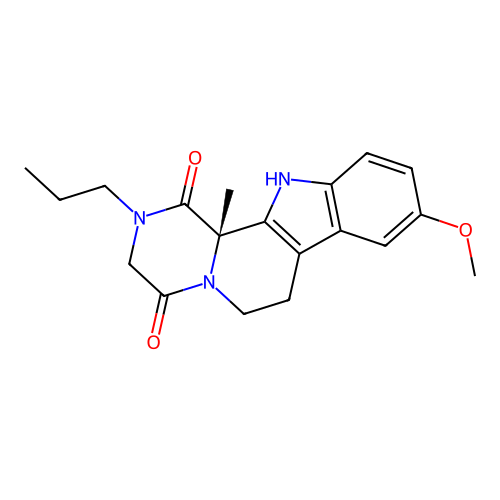 C19H23N3O3 structure