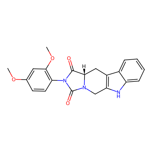 C21H19N3O4 structure