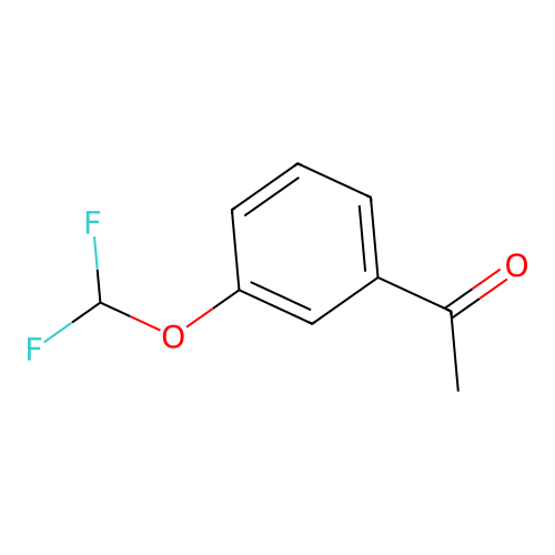 1-(3-(Difluoromethoxy)phenyl)ethan-1-one structure