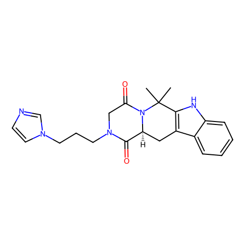 C22H25N5O2 structure