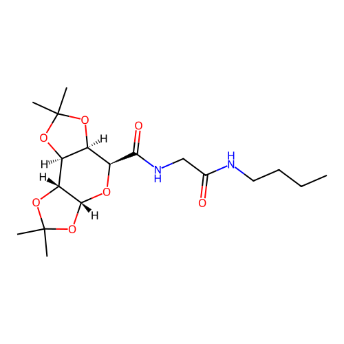 C18H30N2O7 structure