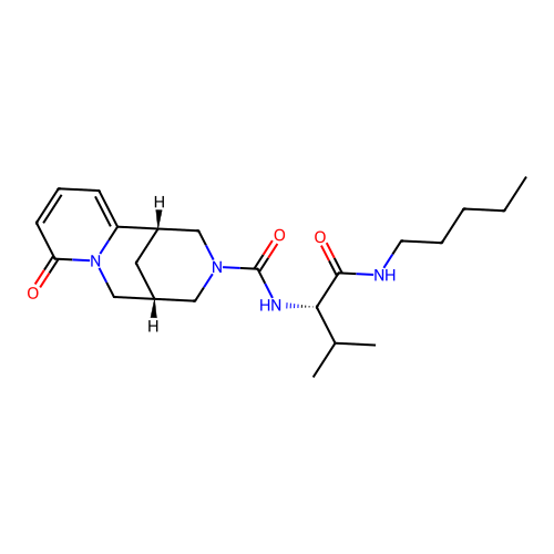 C22H34N4O3 structure
