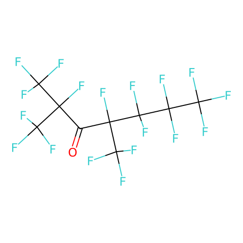 1,1,1,2,4,5,5,6,6,7,7,7-Dodecafluoro-2,4-bis(trifluoromethyl)heptan-3-one structure