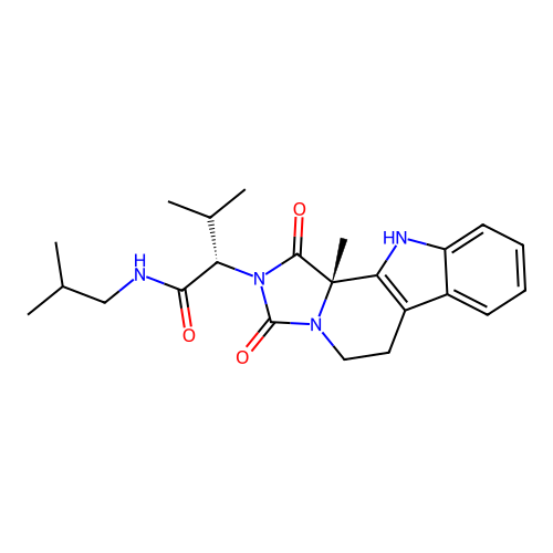 C23H30N4O3 structure