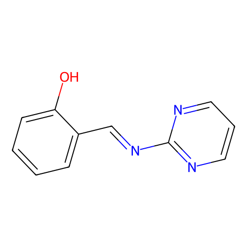 Salicylidenaminopyrimidine structure