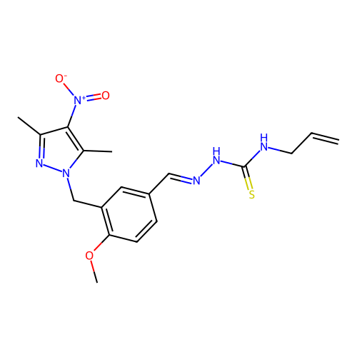C18H22N6O3S structure