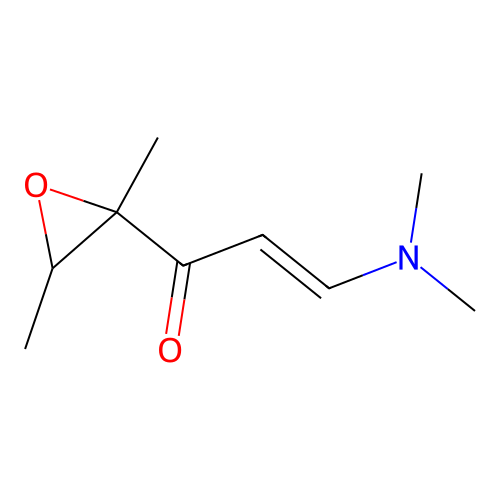 2-Propen-1-one, 3-(dimethylamino)-1-(2,3-dimethyloxiranyl)- structure