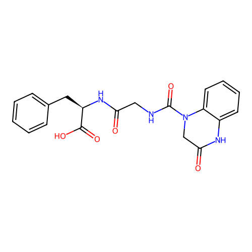 N-[(3-hydroxyquinoxalin-1(2H)-yl)carbonyl]glycyl-D-phenylalanine structure