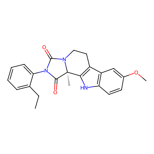 C23H23N3O3 structure