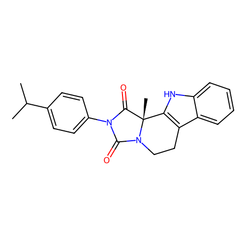 C23H23N3O2 structure