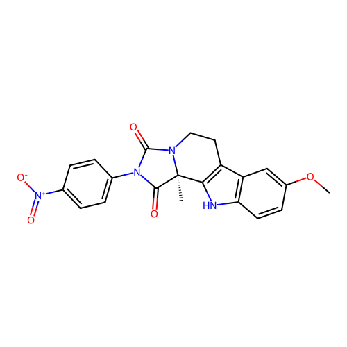 C21H18N4O5 structure