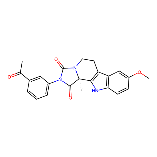C23H21N3O4 structure