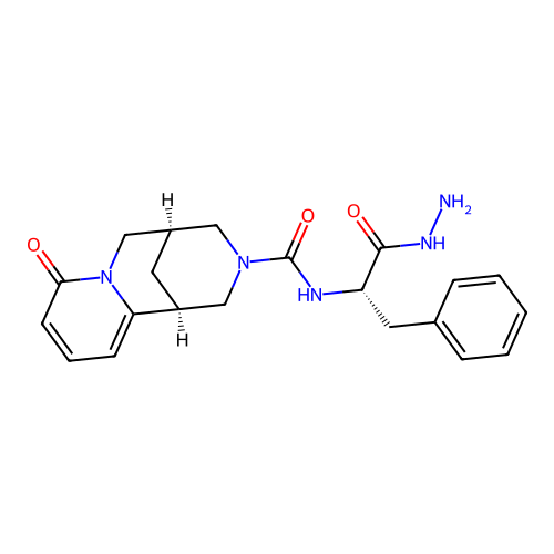 C21H25N5O3 structure
