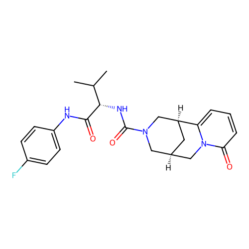 C23H27FN4O3 structure