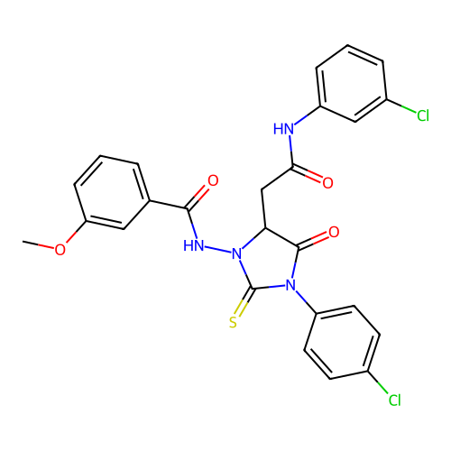 C25H20Cl2N4O4S structure