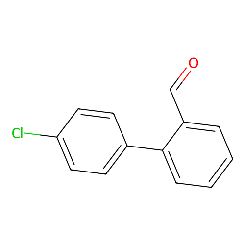 4'-Chlorobiphenyl-2-carbaldehyde structure