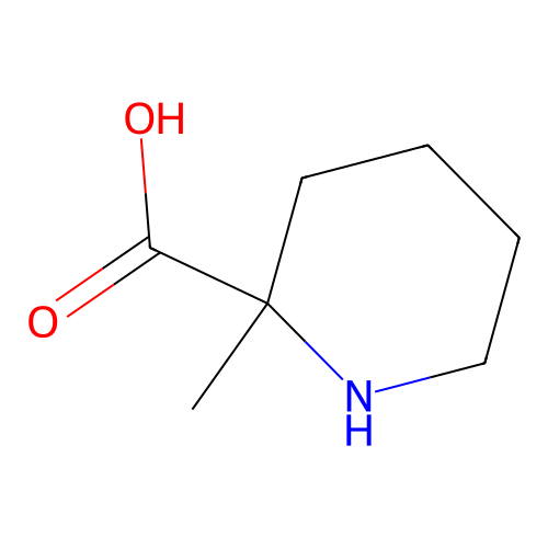 2-Methyl-2-piperidinecarboxylic acid structure
