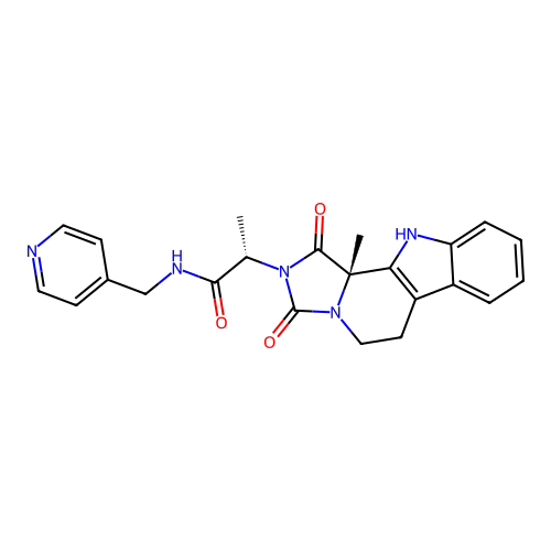 C23H23N5O3 structure