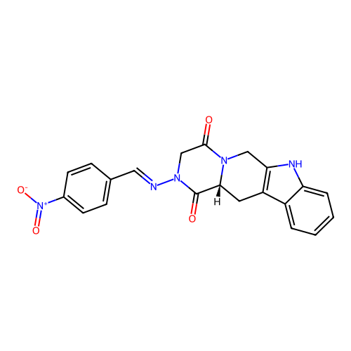 C21H17N5O4 structure