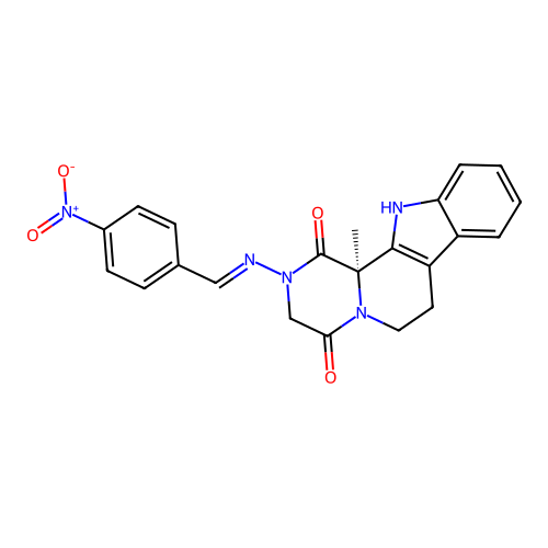 C22H19N5O4 structure