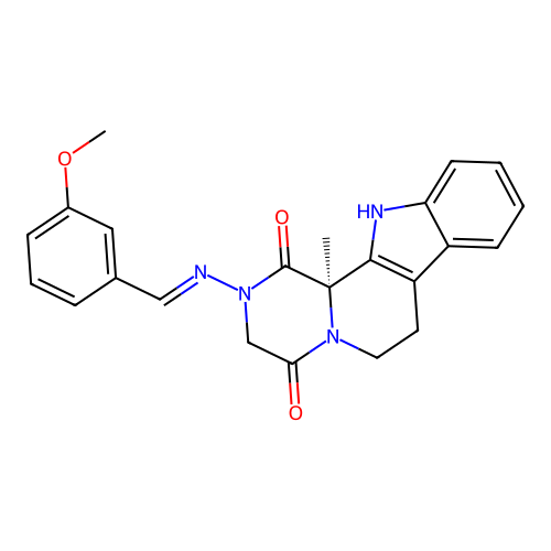C23H22N4O3 structure