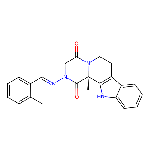 C23H22N4O2 structure