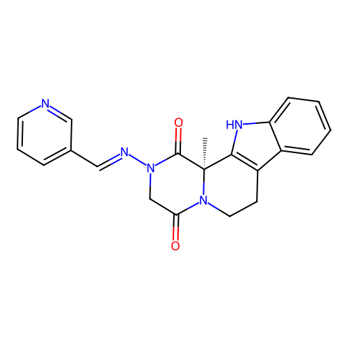 C21H19N5O2 structure